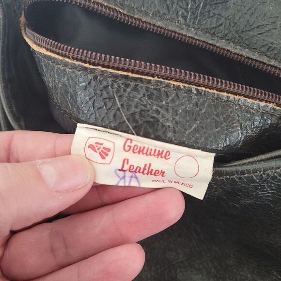 Leather crossbody made Mexico - Picture 12 of 16